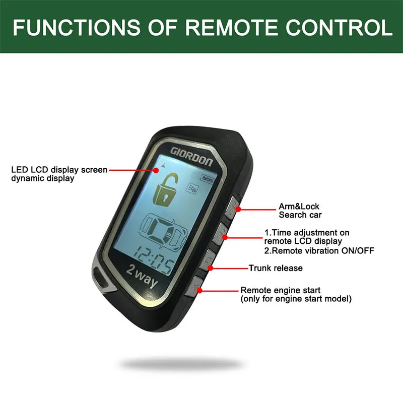 Автомобильные аксессуары для женщин Автомобильная сигнализация автоматическое