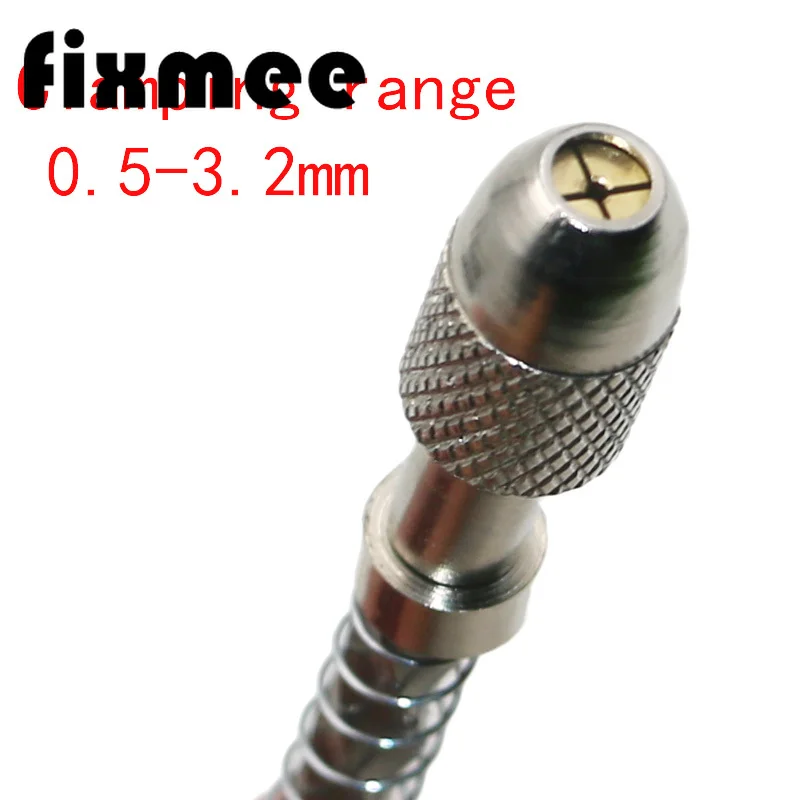 Полуавтоматическая мини ручная дрель алюминиевая спираль ручной Зажимной