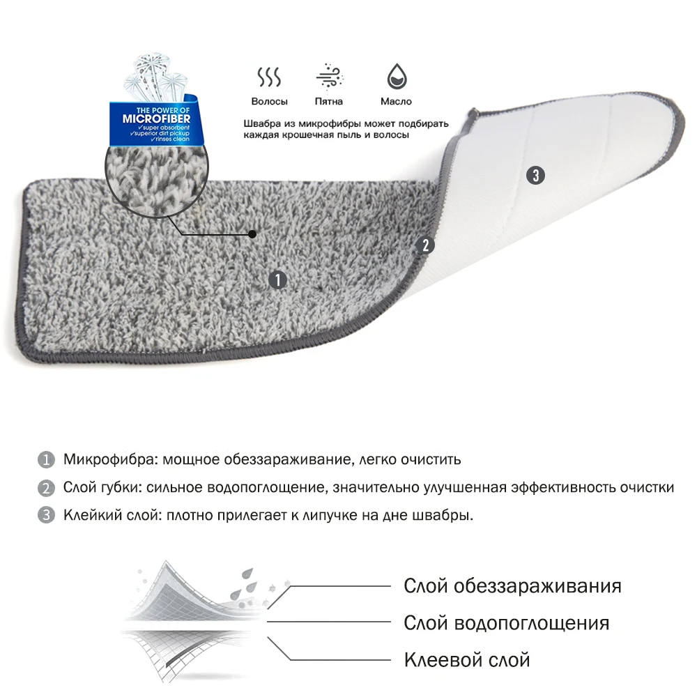 DARIS швабра с ведром вращающаяся на 360 градусов Швабра для мытья пола бытовые