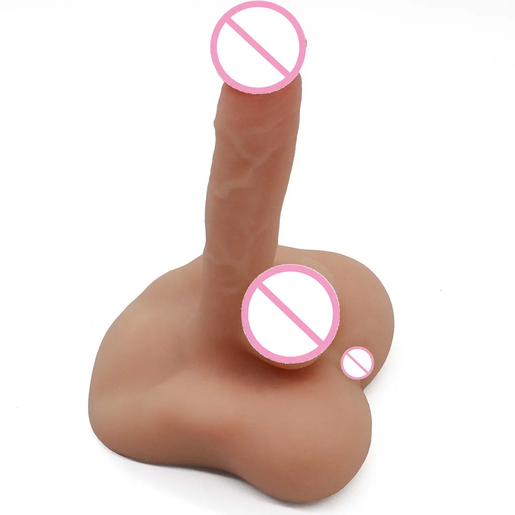 1 x Водонепроницаемый Реалистический Пенис реалистичный Мужской Полностью