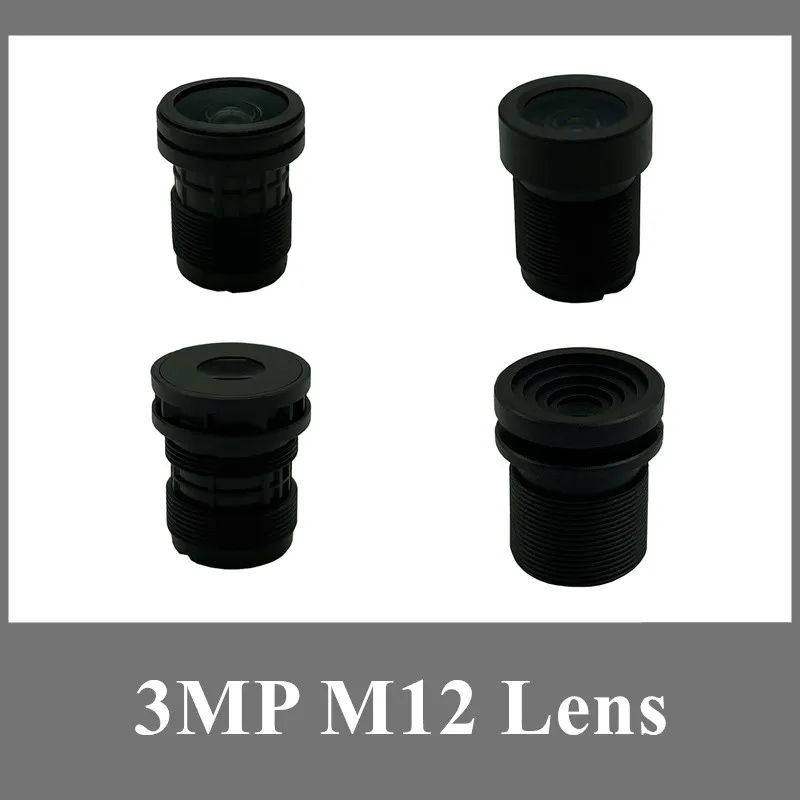 5 шт. M12 объектив для видеонаблюдения 3.0MP 1/2.7 дюймов 2 8 мм 3 6 Full HD ip камера AHD CCTV