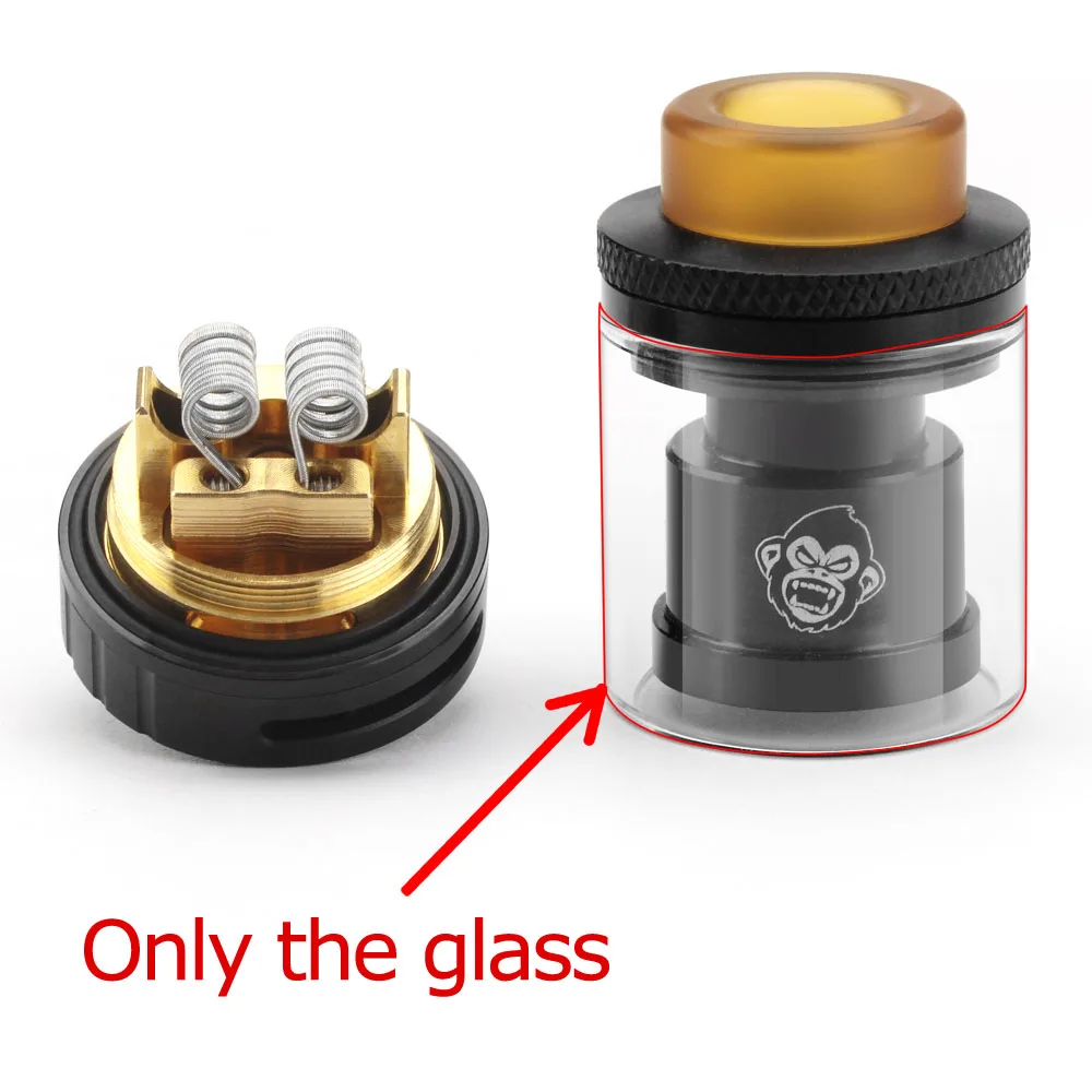 

Сменная стеклянная лампа Coil Father King RTA Pyrex, толстое стекло для King RTA