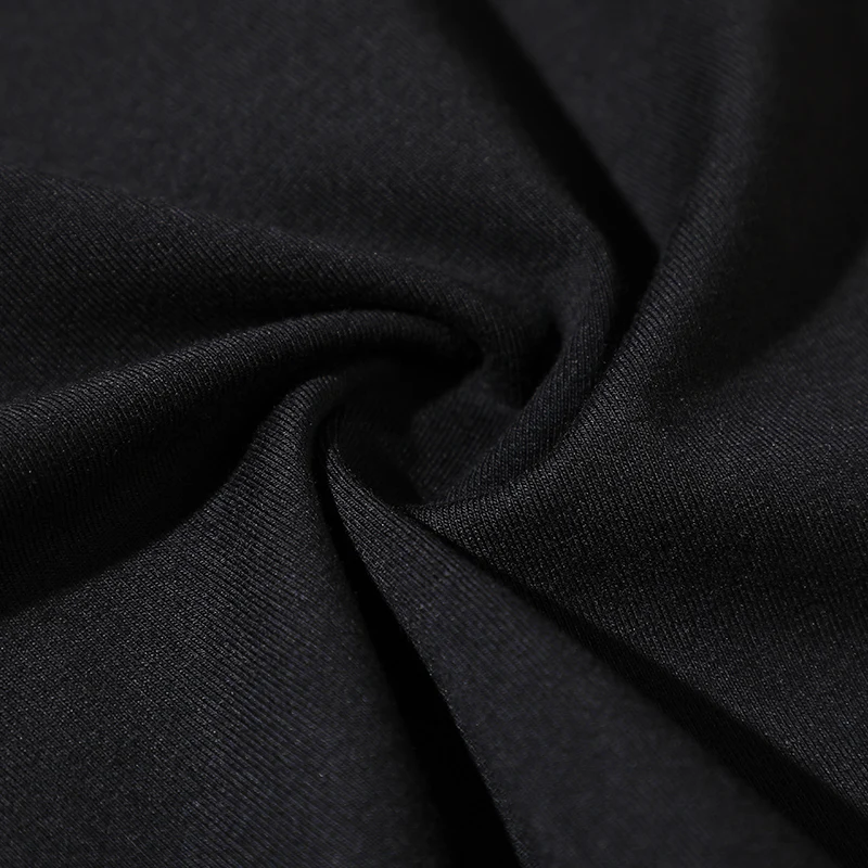 Мужские футболки с длинным рукавом большого размера плюс Топы простая черная