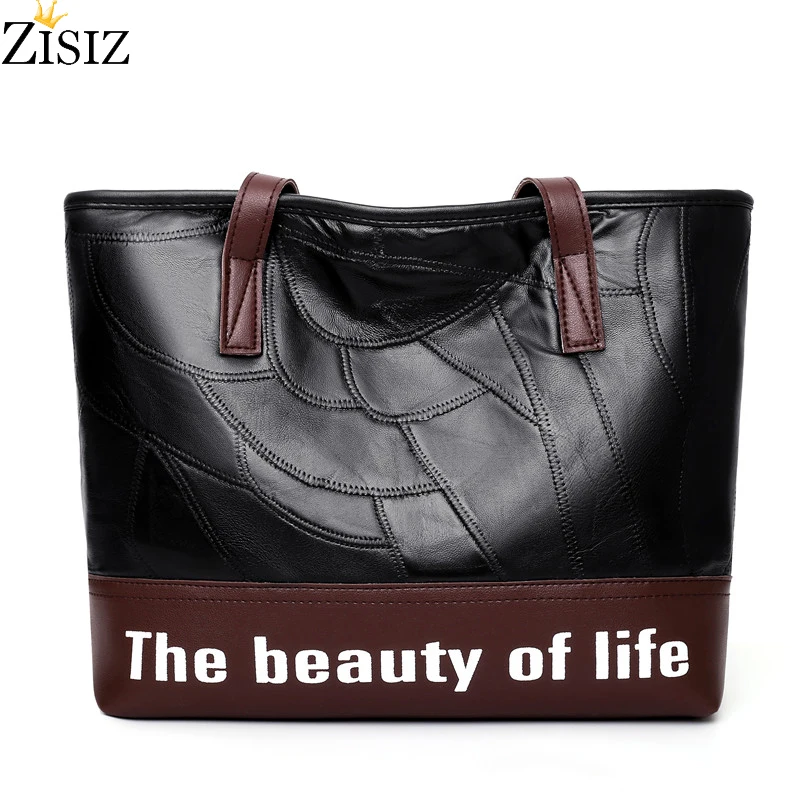 Модные женские туфли сумка люксовый бренд черные мужские сумки из натуральной