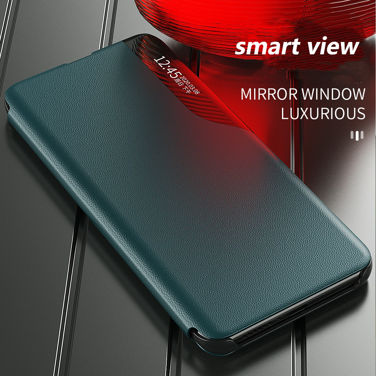 Smart Flip Case For Samsung Galaxy S20 S10 S9 S8 S7 Plus Note20 Note10 kickstand leather cover for samsung A30 A40 A50 A70 A10S