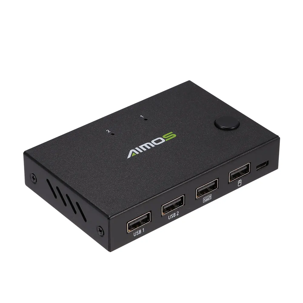 USB 2 0 переключатель KVM разветвитель для ПК совместное использование принтера