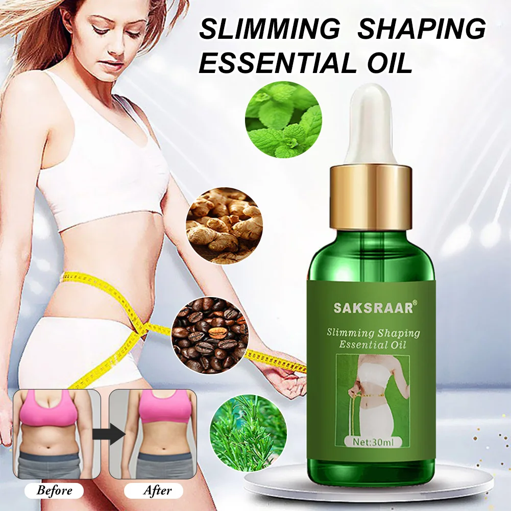 

30ML Effect Slimming Product Lose Weight OilsThin Leg Waist Fat Burner Burning Anti Cellulite Weight Loss Slimming Essential Oil