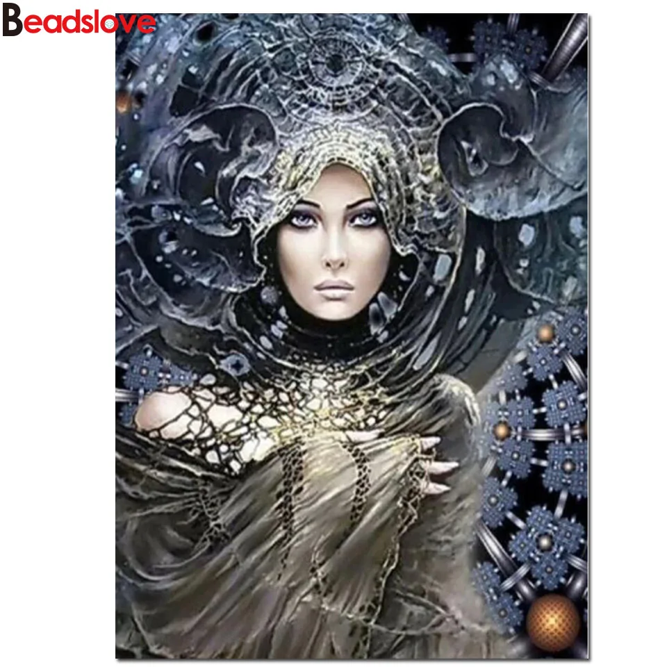 

Привлекательная Женская Алмазная вышивка, фото на заказ, алмазная живопись, распродажа, полностью квадратная и круглая мозаика для творчес...