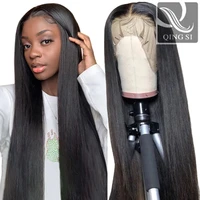 lace front human hair wigs straight pre plucked remy human hair wigs 150 density brazilian hair lace front wigs for black women