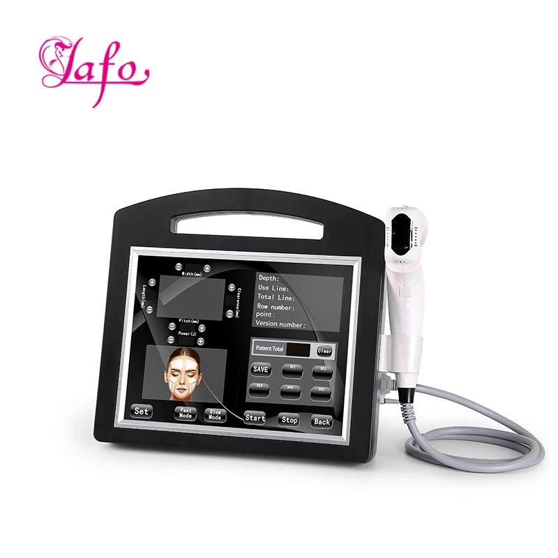 

Hot sale portable skin tightening 4d 12 lines ultrasound face lifting body slimming machine with 8 cartriatges for choose