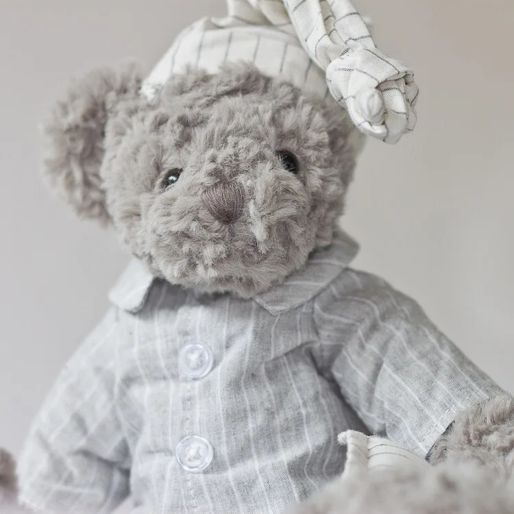 

Free shipping Dabron foreign trade dolls grey bear plush toys a new doll Children's toys plush toys