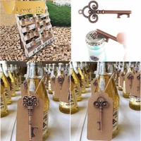 50sets key bottle opener with tag card nature jute twine wedding favors party gifts event party supplies