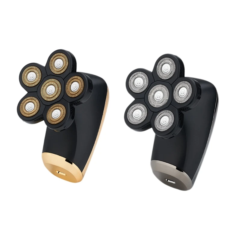 

Зарядка через USB Перезаряжаемые электробритва цифровой Дисплей 6 в 1 мульти-Функция электрическая бритва для волос инструмент для обрезки