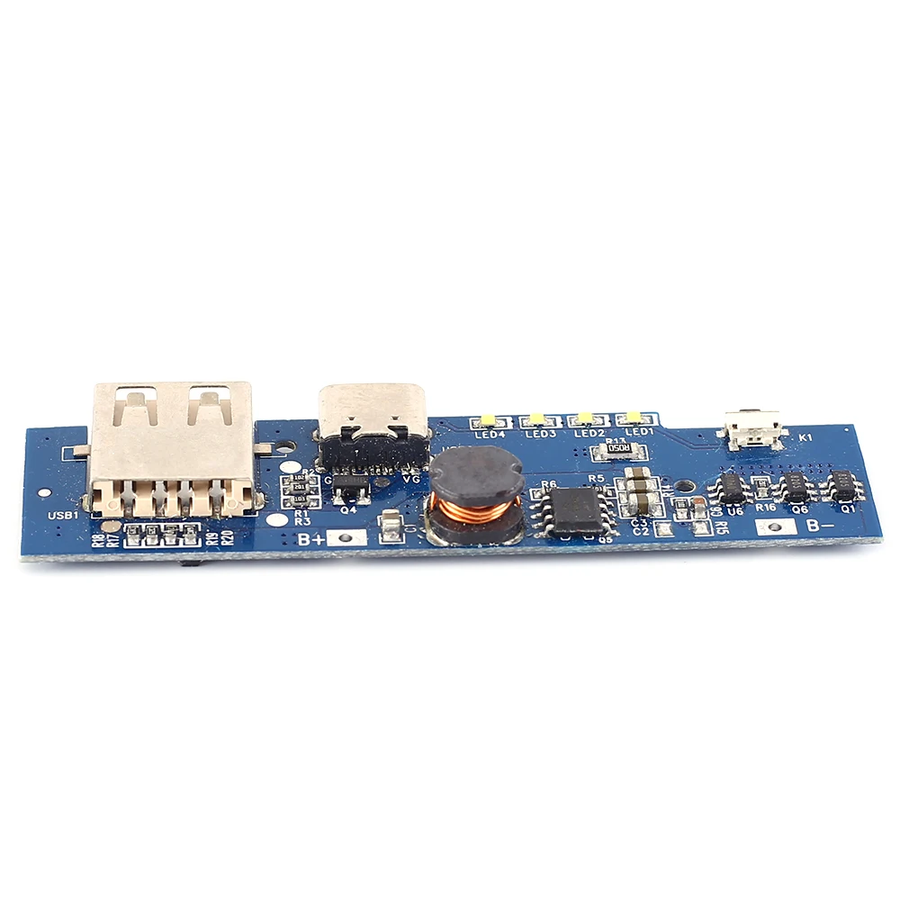 Зарядная плата для литиевой батареи DIY Kit модуль 3,7 в до 5 В 2A type-C USB зарядное устройство Dis зарядное устройство модуль универсальный для type-c мобильных устройств