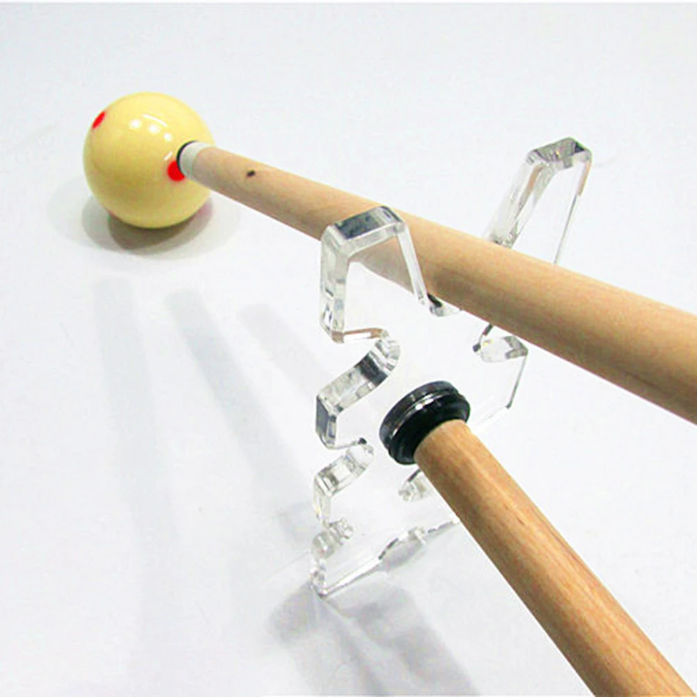 Акриловый снукер для бильярда стойка подставка бильярдного кия с прозрачной