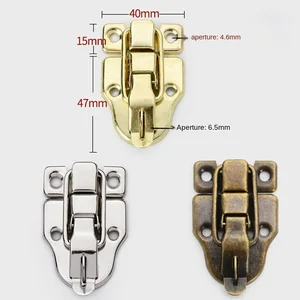Практичная деревянная коробка, защелка, замок, петли для шкатулки, фурнитура, аксессуары для мебели, ящик для ювелирных изделий, ящик для инструментов