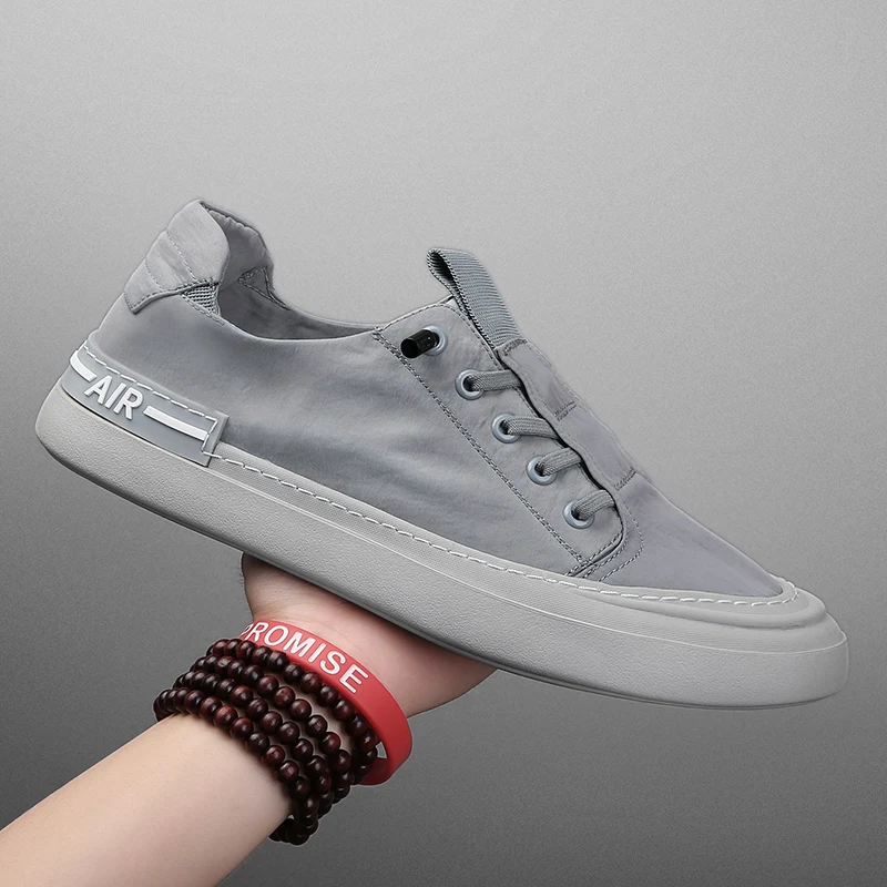 

2020 New Casual Shoes Men's Breathable Four Seasons Fashion Board Shoes Men's Sports Shoes Ice Silk Cloth Men's Shoes