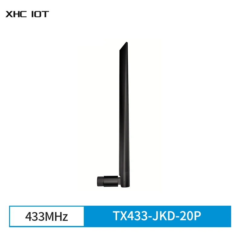 Wi-Fi-антенна 433 дБи, 2 шт./лот, SMA-J МГц, 50 ом, 20 Вт, всенаправленная, Резиновая, TX433-JKD-20P