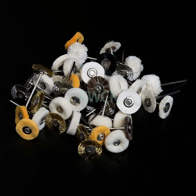 50 шт. зубные 2 35 мм щетка полировочное колесо Полировальные машины для