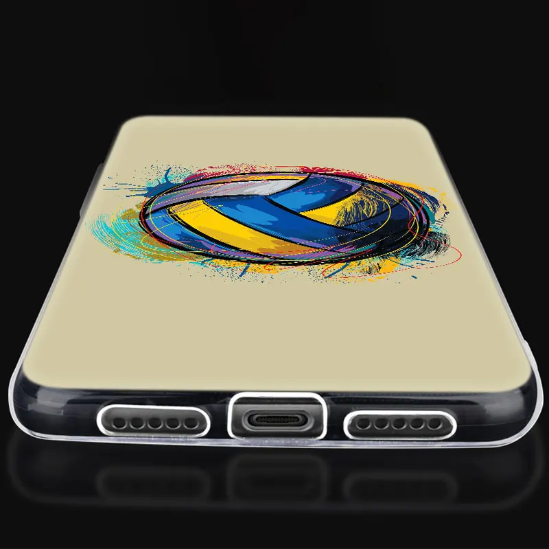 Hot Volleyball Sprot Soft Silicone Case for Huawei P30 P20 Pro P10 P9 P8 Lite 2017 P Smart Z Plus 2019 NOVA 3 3i 5i 5 5Pro Cover | Мобильные
