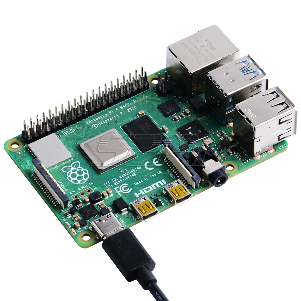 52Pi 5V 3A адаптер питания EU / US UK Кабель зарядного устройства для Raspberry Pi 4 Модель B 4B 3 +