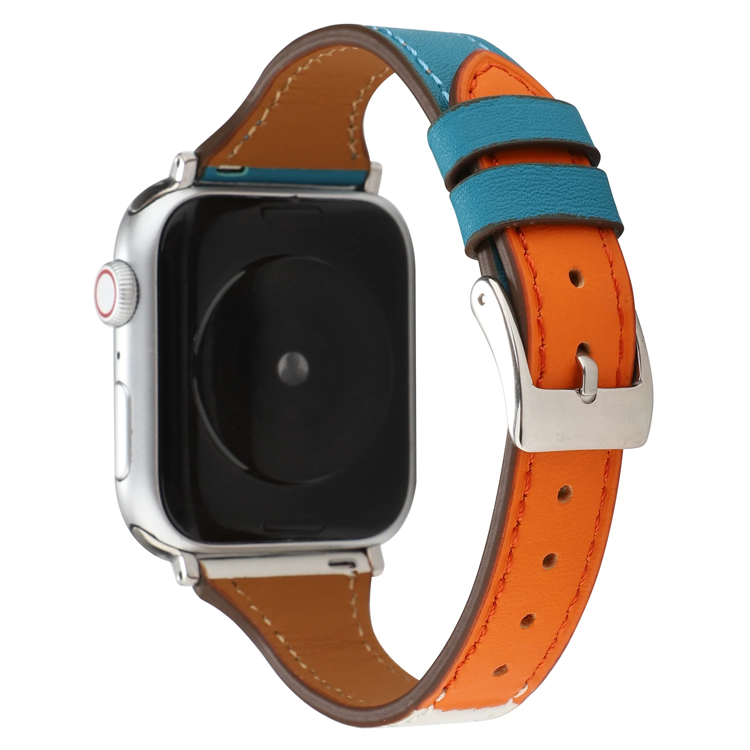 Новый стиль тонкий браслет ремешок для Apple Watch Band 38 мм 42 один тур iWatch 5 4 3 2 1 из