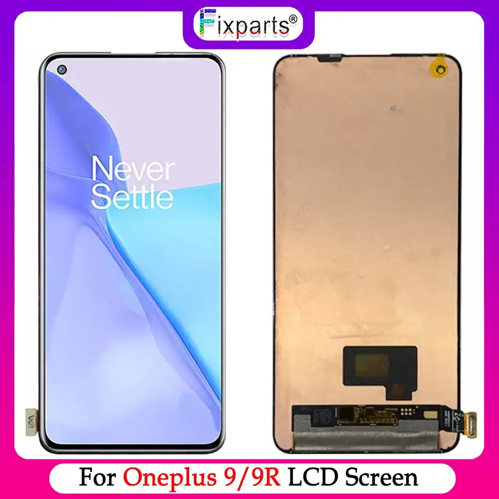 

6.55'' For OnePlus 9 LCD LE2113, LE2111, LE2110 Screen Display+Touch Panel Digitizer For OnePlus 9R LCD 1+9R LE2101 Display