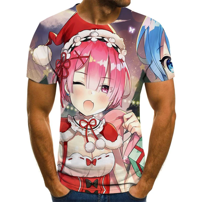 

Fashion Unisex T-shirt New Year Wishes Merry Christmas Christmas Graphic T-shirt Children's Casual Cartoon T-shirt