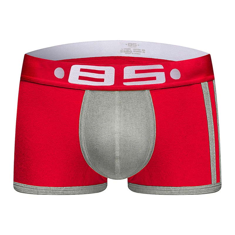 85 Брендовые мужские хлопковые трусы-боксеры cueca tanga удобные трусики боксеры para