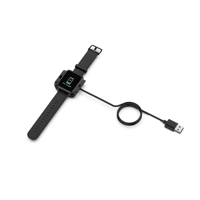 Зарядная док станция 100 см usb кабель для зарядки и передачи данных смарт часов Hua Mi