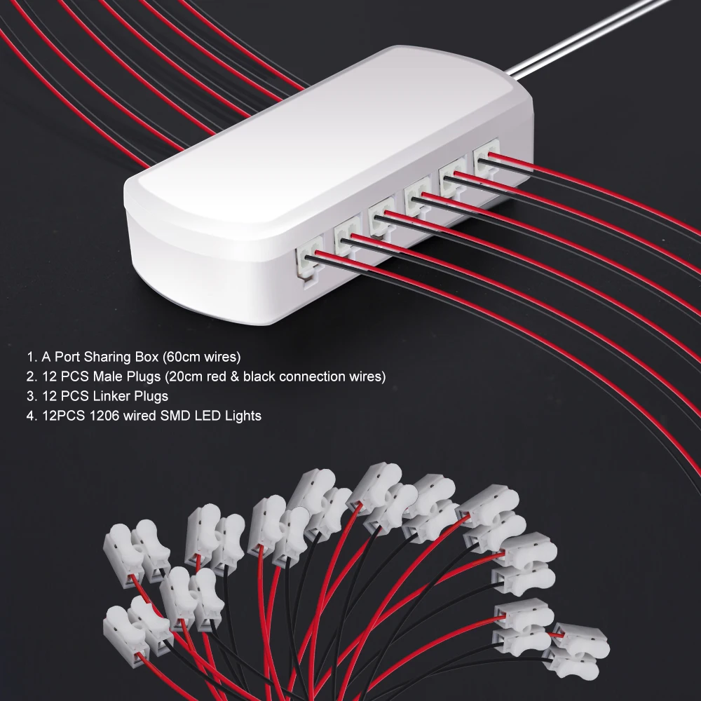 Порт питания 12 выходных портов сделай сам модель поезда песчаного стола сцены