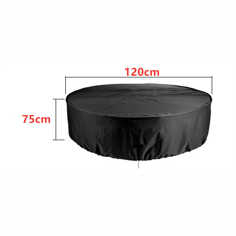 

Round Outdoor Swimming Pools Covers Rainproof Dust Cases Garden Outdoor Paddling Swimming Pool Ground Cloth Covers