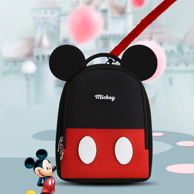 Disney 2 в 1 детские ходунки анти потеря соединитель на запястье шлейка для малышей