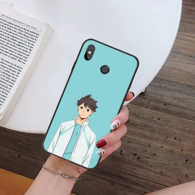 

anime Haikyuu Oikawa Phone Case For Xiaomi Redmi note 7 8 9 t k30 max3 9 s 10 pro lite