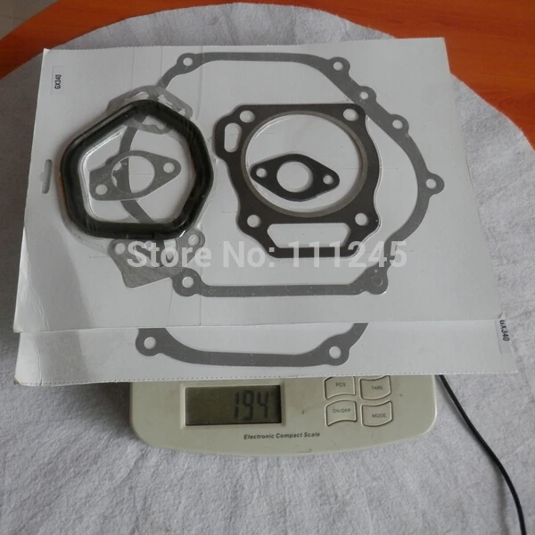 GX340 GASKET SET FITS HONDA 4 CYCLE 337CC 182F 11HP MOTOR 4KW GENERATOR CYLINDER HEAD CRANKCASE CARBURETOR GASKETS 061A1-ZE3-000 |
