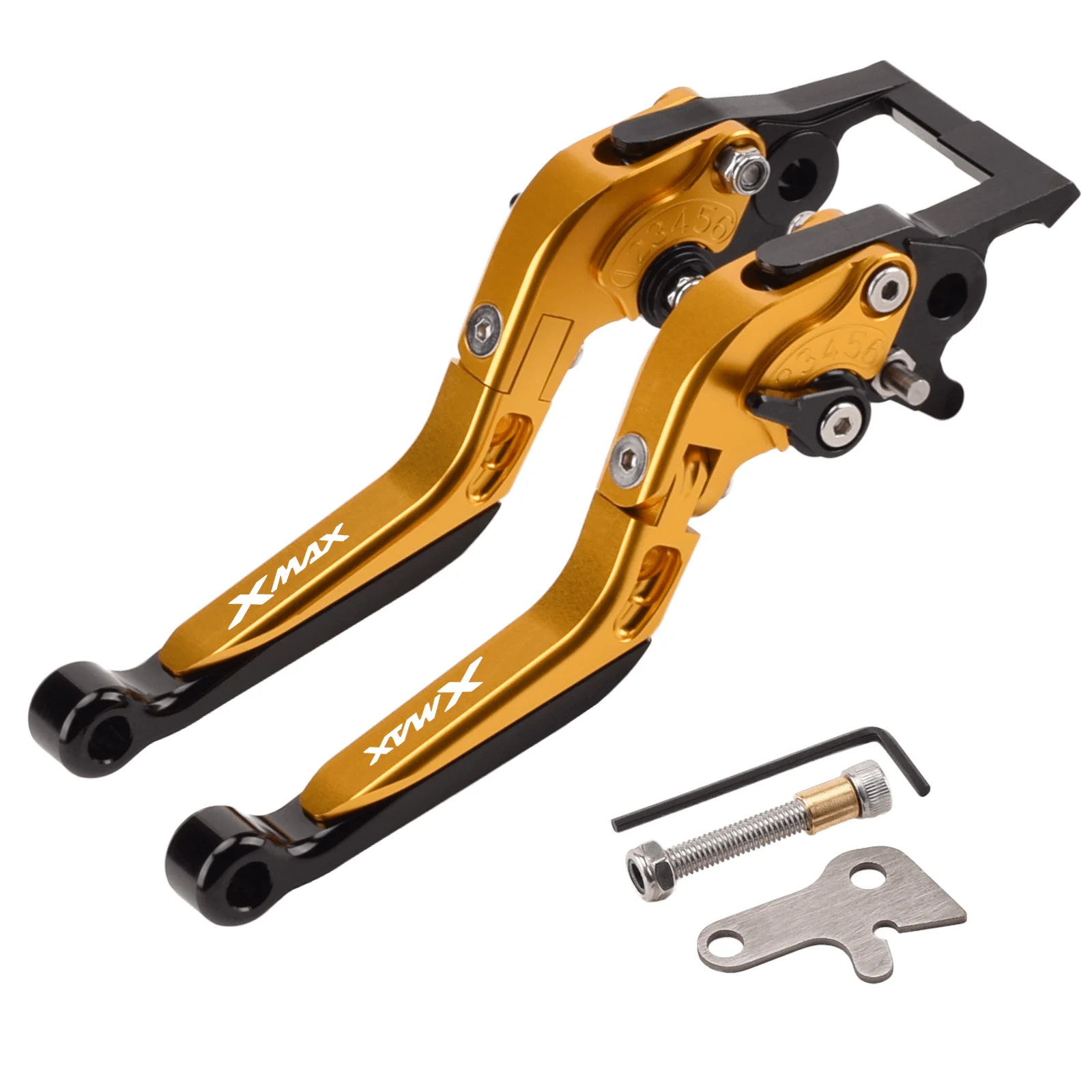 Motorcycle Accessories Parking handle clutch brake lever with parking lock For XMAX 125 250 300 400 XMAX250 XMAX300 XMAX400 | Автомобили и