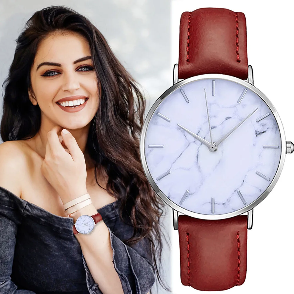 

2020 Luxury New Top Brand Women Watches Simple Casual Ladies Quartz Leather Wristwatch Female Clock Reloj Mujer Relogio Feminino