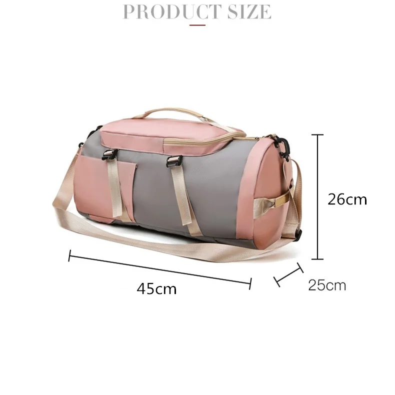 Нейлоновая Женская и Мужская Дорожная Спортивная Сумка через плечо большие