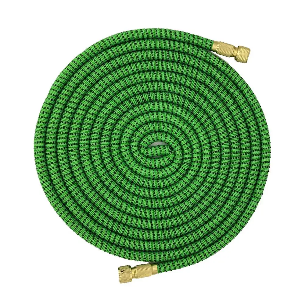 Телескопический шланг Регулируемый пистолет садовый из натурального латекса