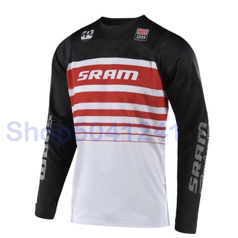 mtb Джерси moto cross enduro moto jersey GP горный велосипед moto cross jersey BMX DH короткая рубашка одежда для спуска