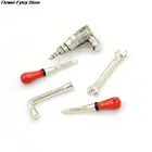 1 набор, инструмент для ремонта из сплава 1:12, имитация садовой мебели, игрушки для украшения кукольного домика, Миниатюрные аксессуары для кукольного домика