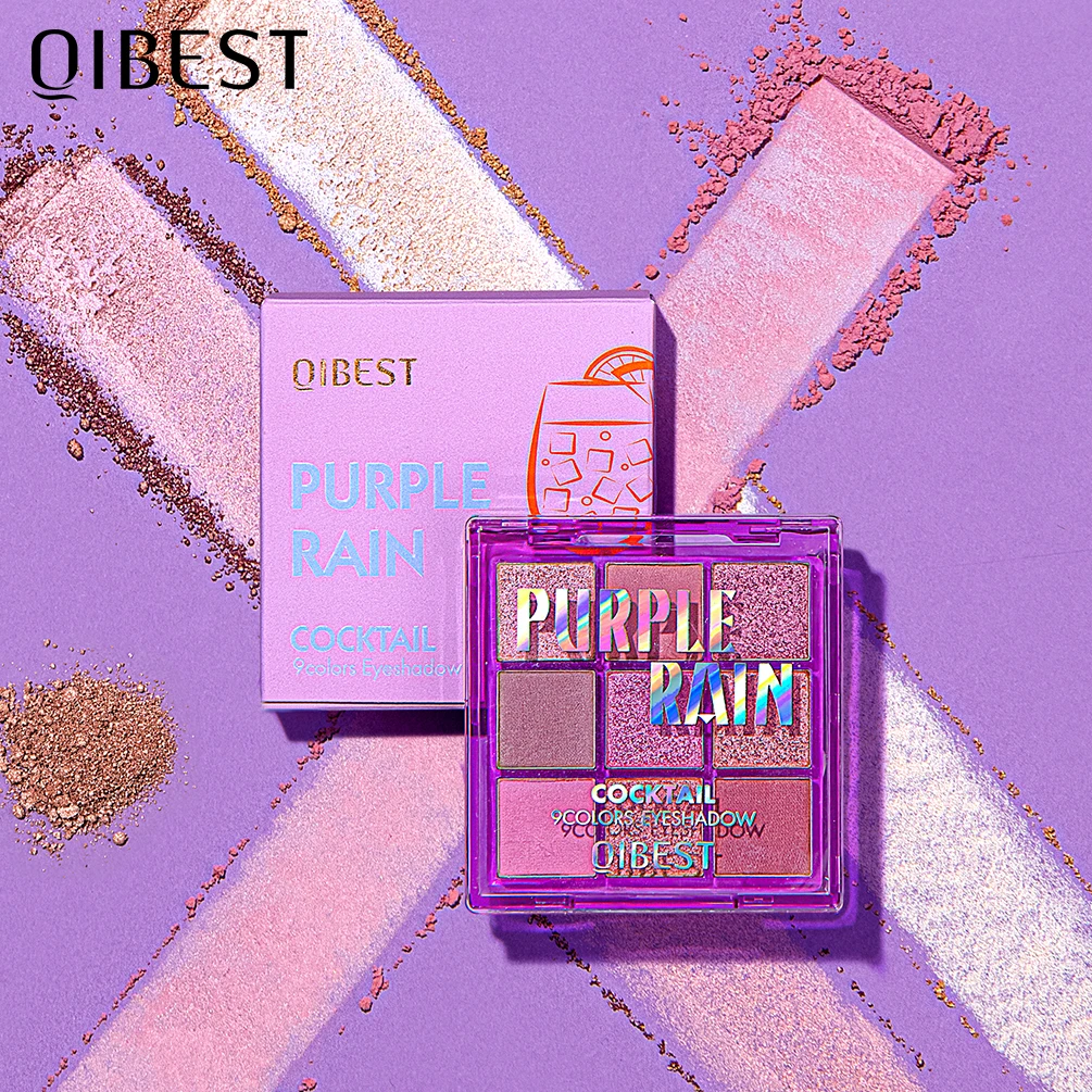 BEAUTY GLAZED неоновые тени для век Палитра голографическая блестящая матовый блеск