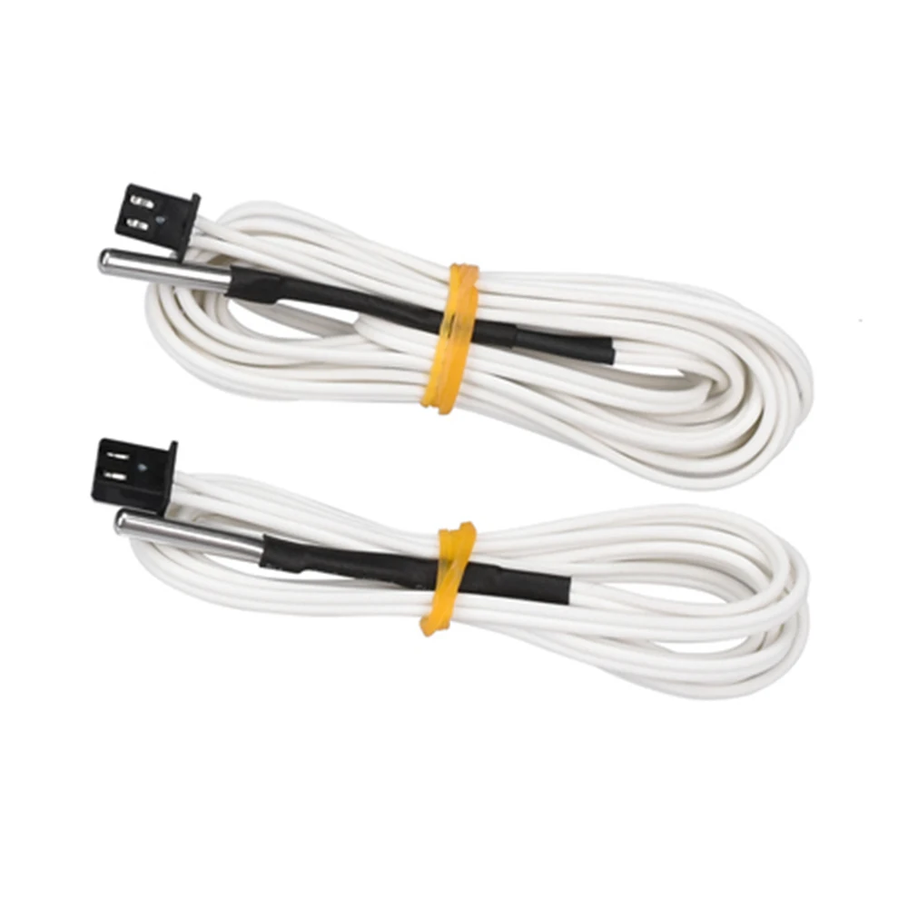 

Stainless Steel Thermistor B3950 100K Anti Rust Sensitive Reliable -50 to 350 Degree Celsius Temp Sensor Probe for 3D Printer