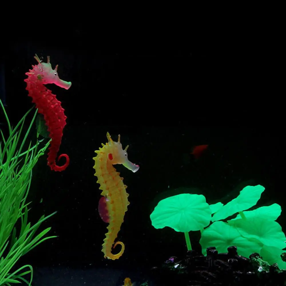 Один аквариум искусственные морской конек украшение аквариума Медузы Декор
