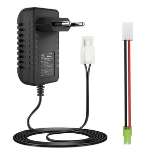 intelligent 7 2v 8 4v 9 6v nimh battery charger for 2 10s airsoft battery rc car battery with tamiya and mini tamiya connector free global shipping