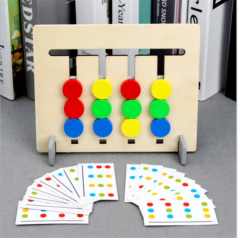 Детская деревянная игрушка Монтессори фруктовый дизайн подходящая игра