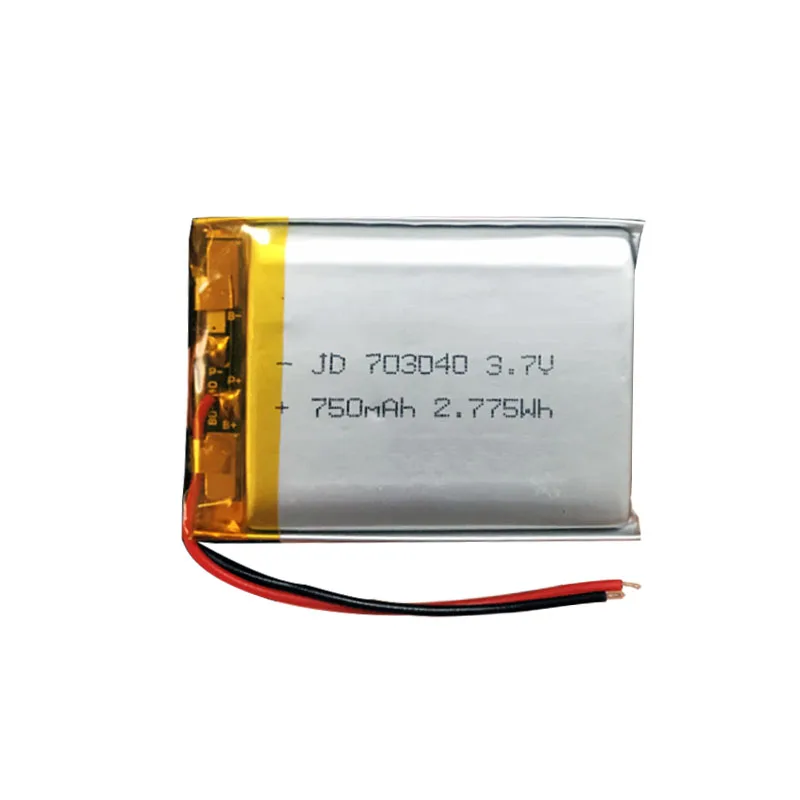 3 7 v 750 мА/ч 703040 Перезаряжаемые Li po литий полимерные батареи для MP3 MP4 DVD