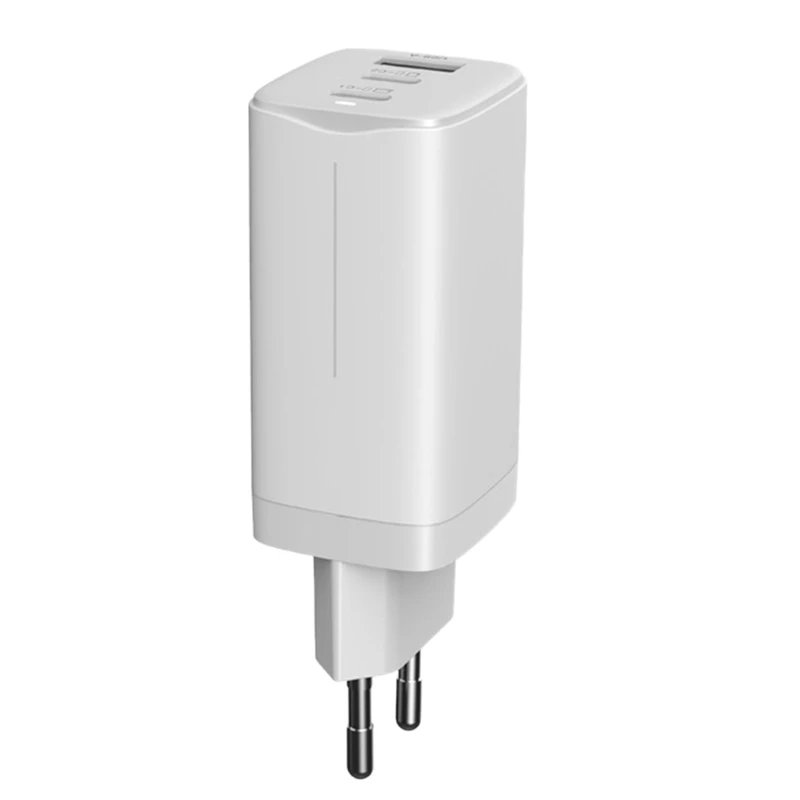 

65 Вт GaN нитрид галлия зарядный адаптер многофункциональное быстрое зарядное устройство 2xtype C 1 USB a Интерфейс адаптер питания (вилка ЕС)