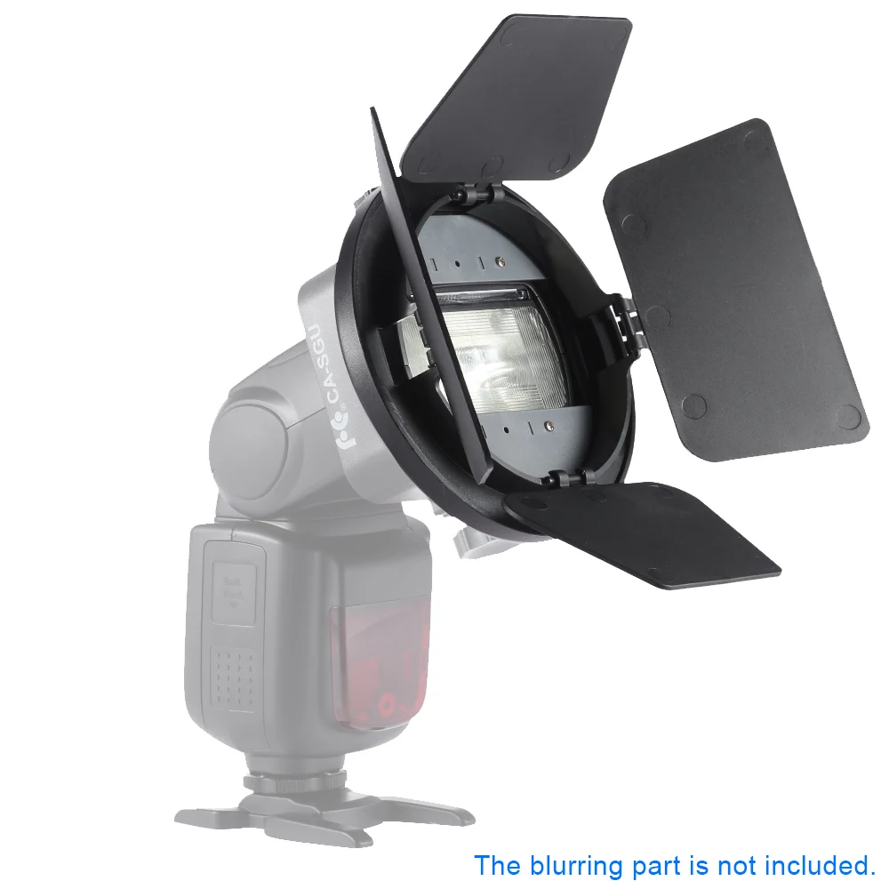 Andoer фотовспышка Speedlite с четырьмя листами аксессуары для Nikon Canon Yongnuo Godox Sigma Vivitar