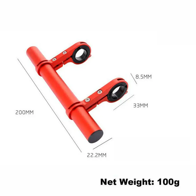 Велосипедный руль расширенный 20 см кронштейн держатель фар для велосипеда